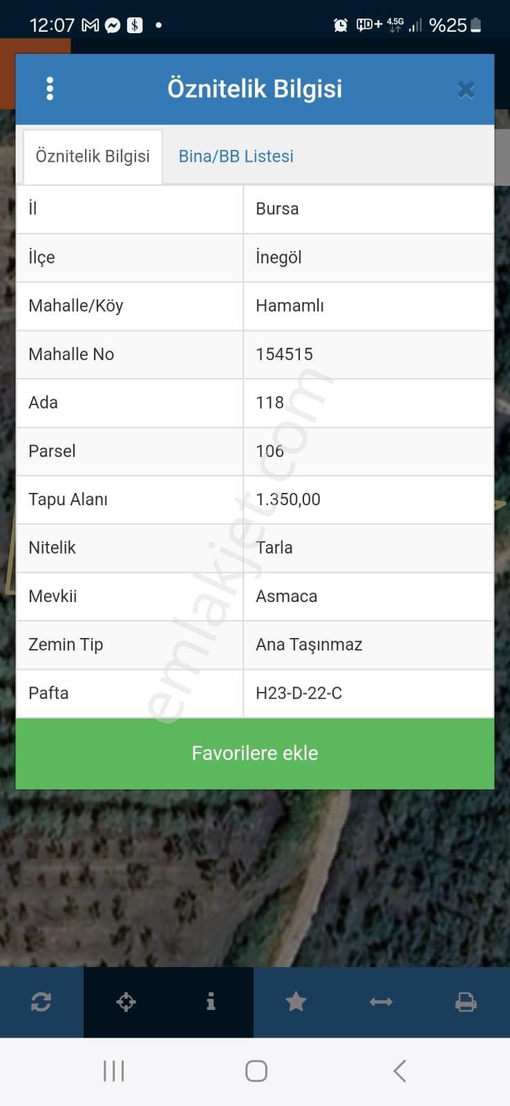 Akbaşlar Emlak & Gayrimenkul Güvencesiyle Satılık Yatırımlık Tarla - Görsel 6