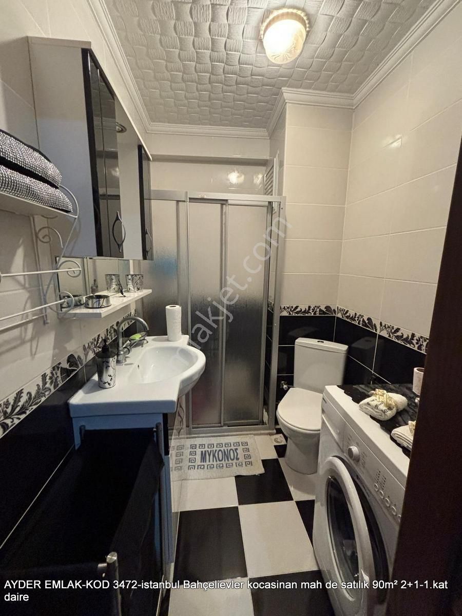 İstanbul Bahçelievler Kocasinan Mah De Satılık 90m² 2+1-1.kat Daire - Görsel 8