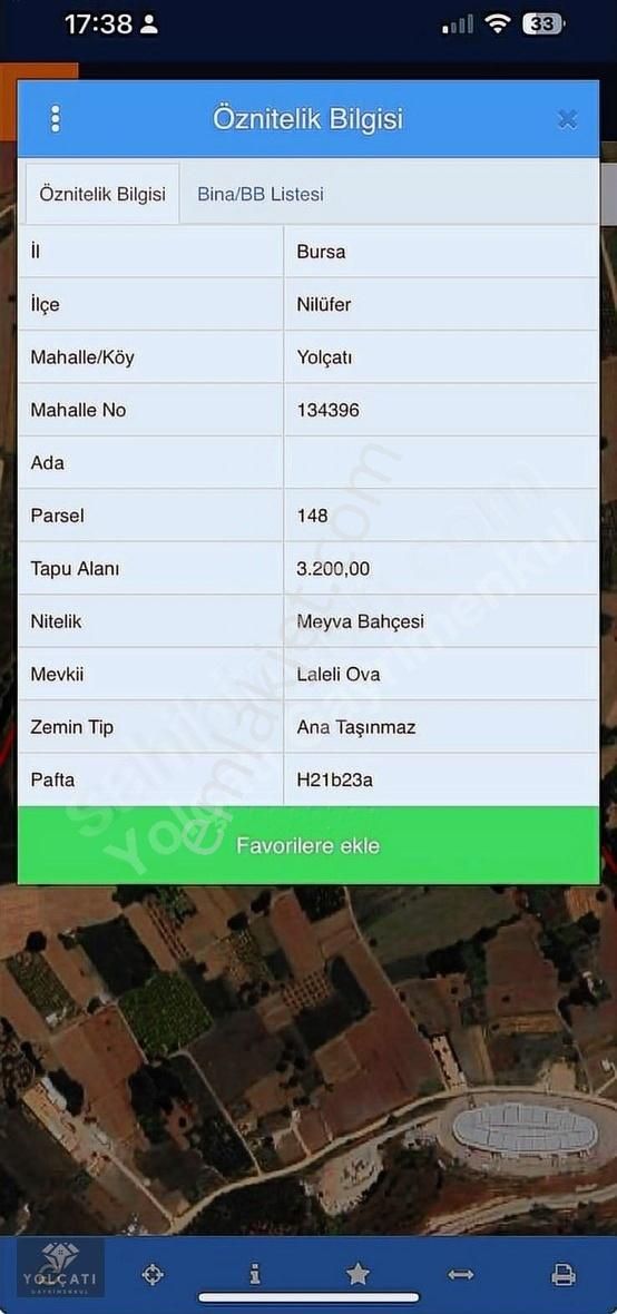 Yolçatıda Yatırımlık Hisseli Tarla - Görsel 2