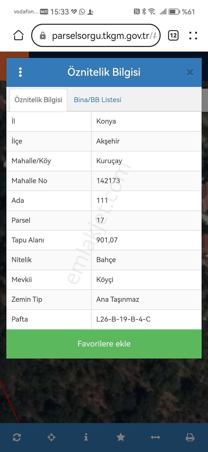Nasreddin Emlaktan Kuruçayda Satılık Villalık Arsa - Görsel 3