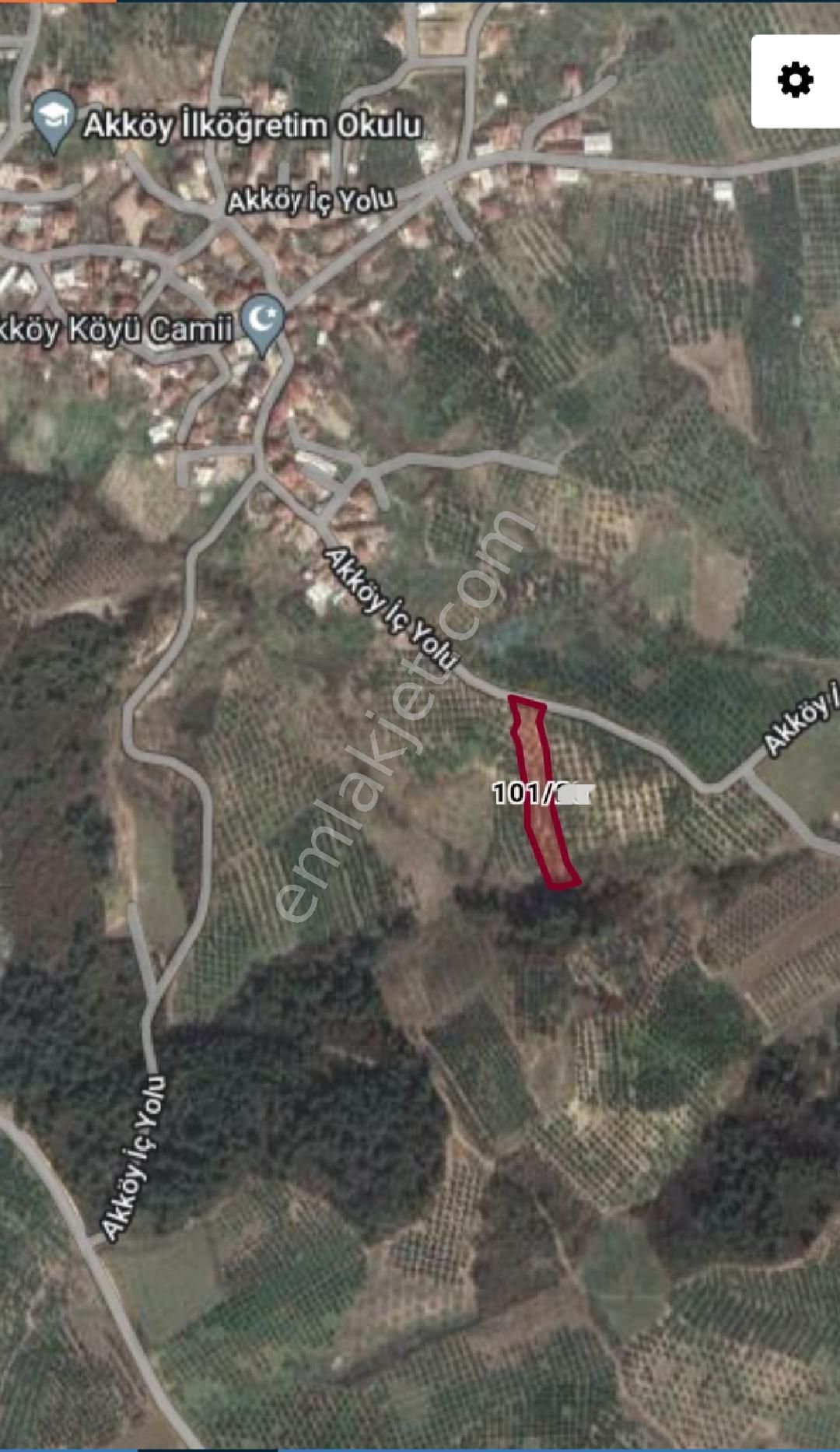 Ena Group Bursa Mudanya Akköy'de 2930 M2 Satılık Bahçe - Görsel 2