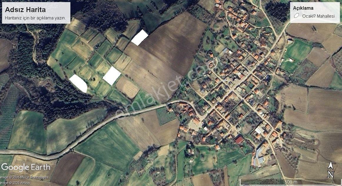 Gelibolu Ocaklı 4 Tapu 24293 M2 Deniz Manzaralı Arazi - Görsel 11