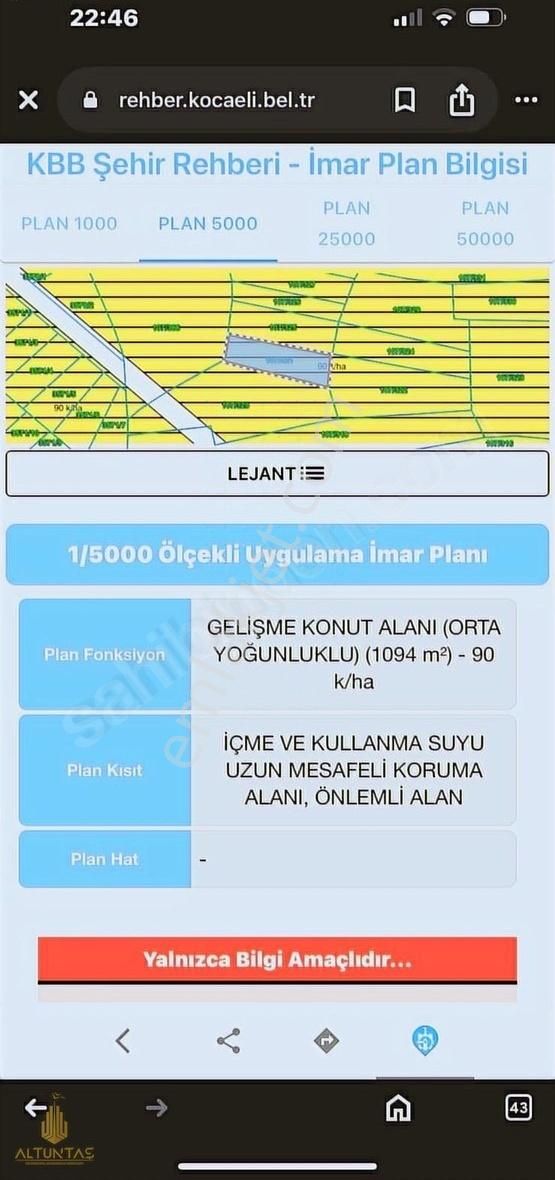 Körfez Sipahiler Köyünde Satılık Tarla - Görsel 24