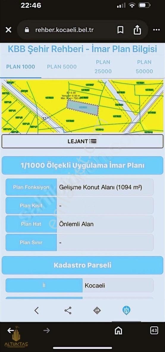 Körfez Sipahiler Köyünde Satılık Tarla - Görsel 17