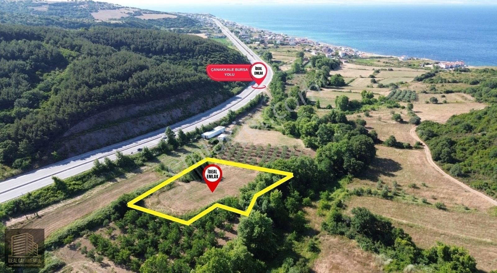 Lapseki Güreci Köyünde 2895 M2 Yatırımlık Fırsat Tarla!!! - Görsel 10