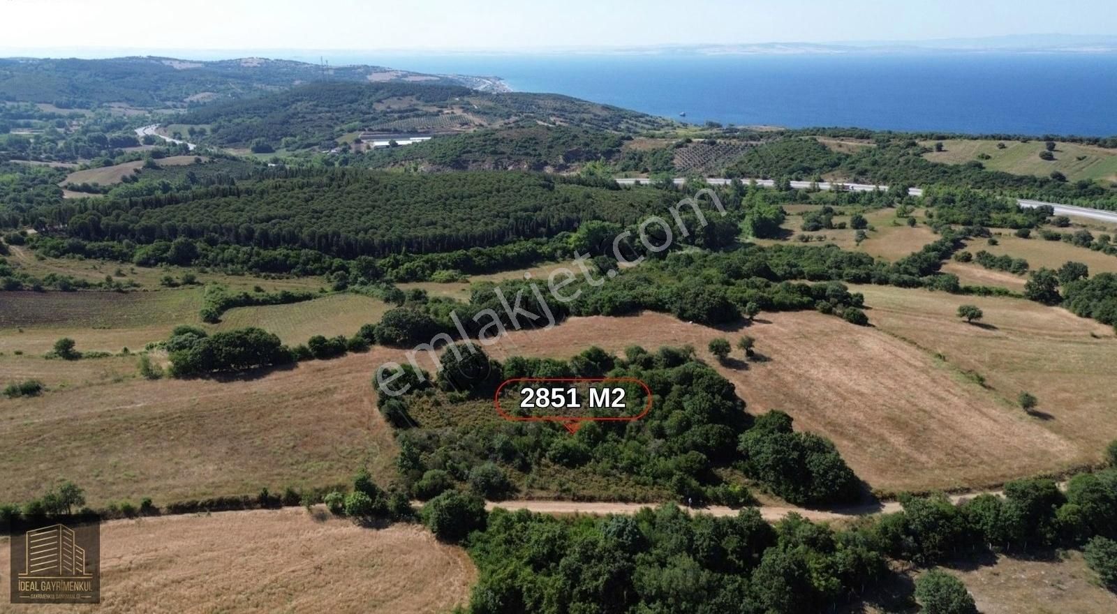Lapseki Güreci Köyünde 2851 M2 Yatırımlık Fırsat Tarla!!! - Görsel 14