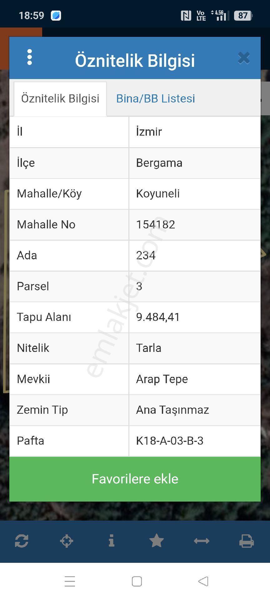 Koyuneli Mh Satılık Araz - Görsel 2