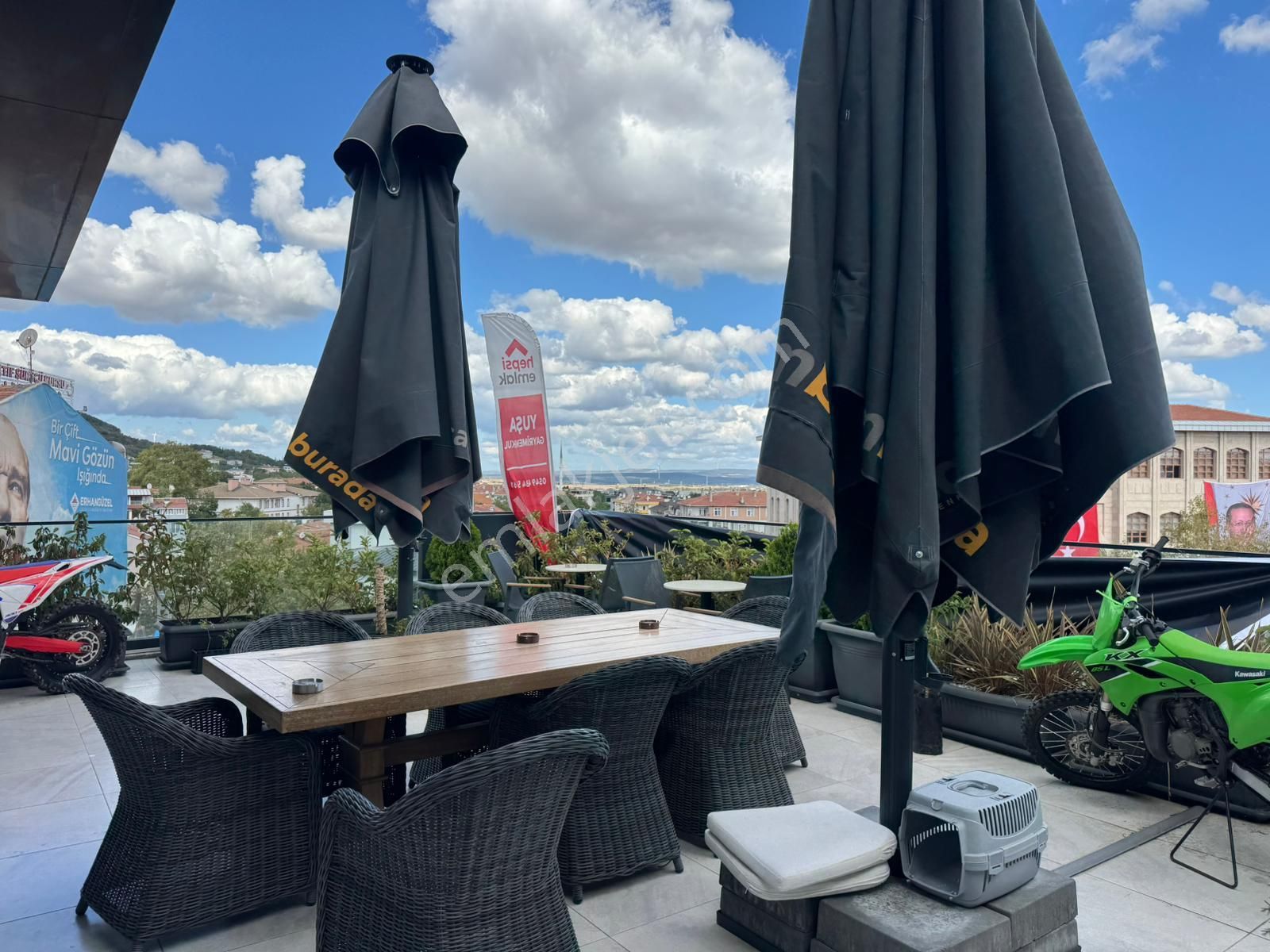 Çatalca Merkezi Konumda Lüks Tasarımlı Teraslı Ofis – Devren Kiralık!! - Görsel 4