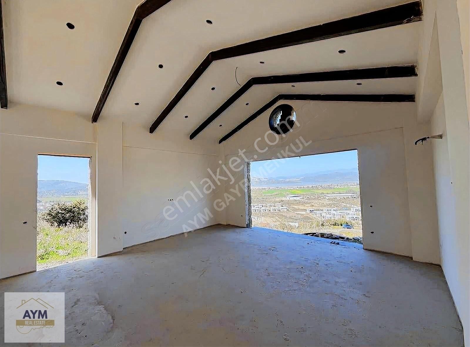 Milas Meşelik Deniz Ve Göl Manzaralı Satılık Müstakil Villa - Görsel 4
