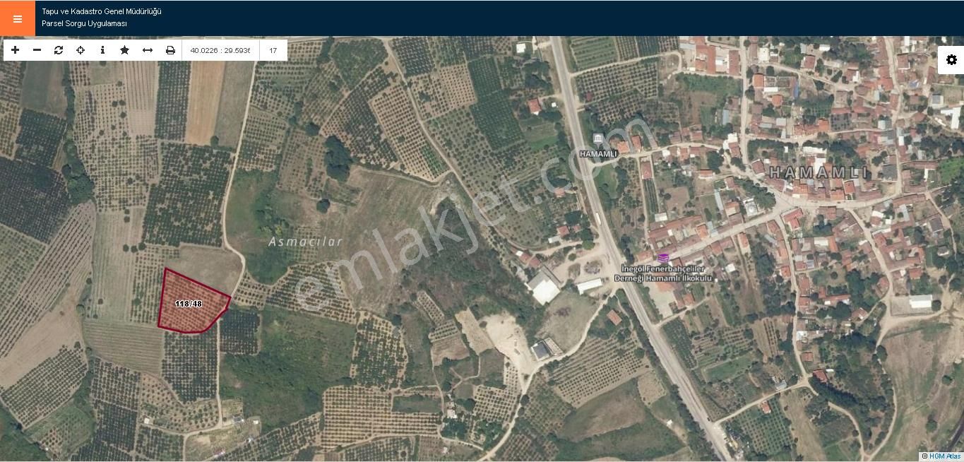 Akbaşlar Emlak & Gayrimenkul Güvencesiyle Satılık Tarla