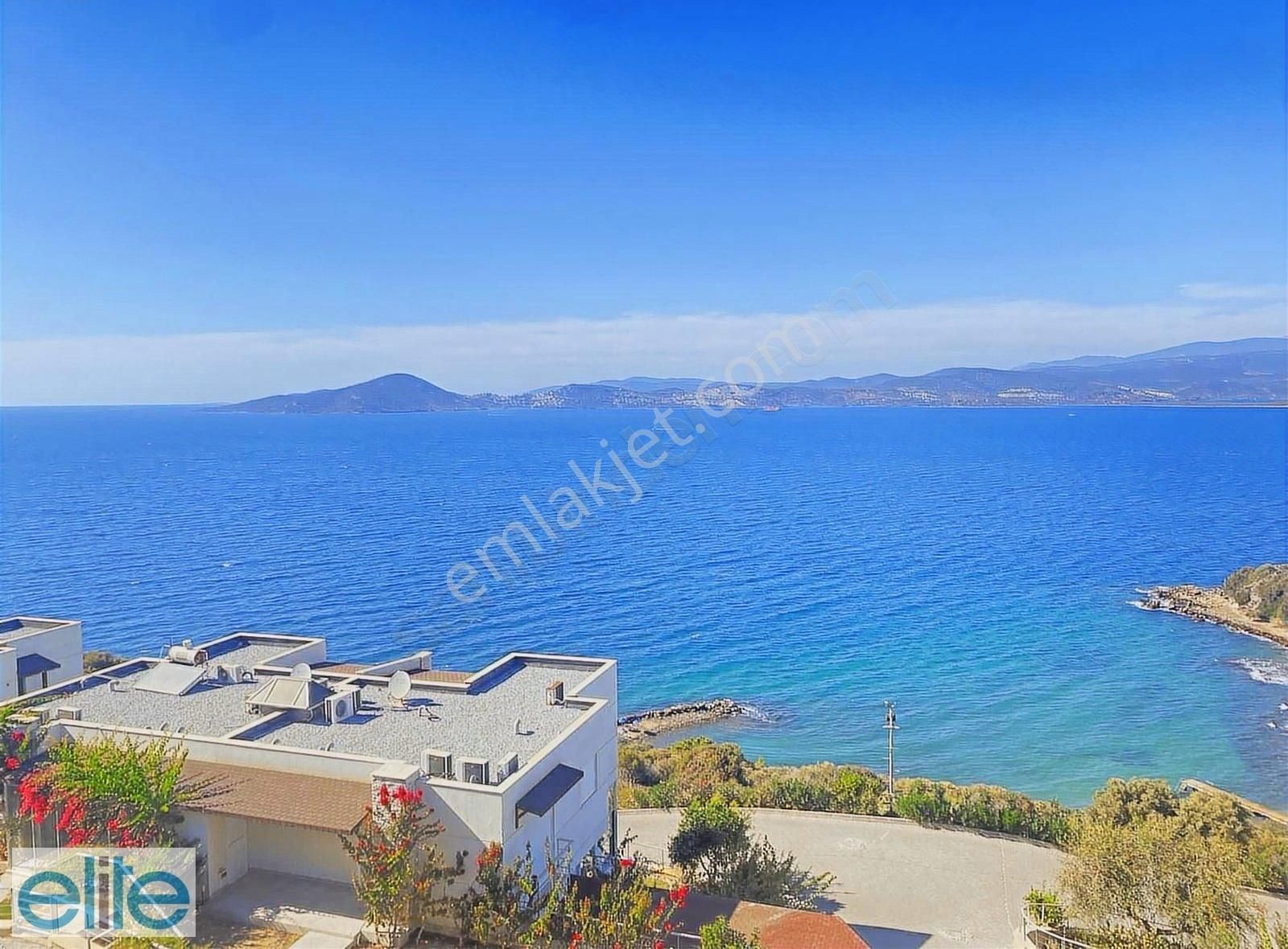 Muğla Bodrum Milas Arası Boğaziçi Elit Sitede Full Manzara Daire - Görsel 2