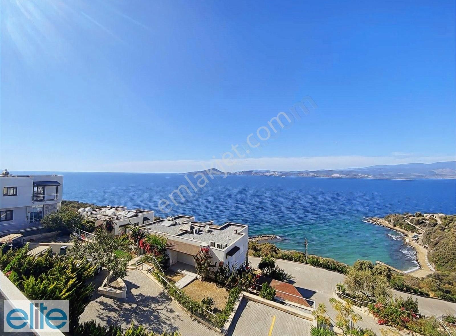 Muğla Bodrum Milas Arası Boğaziçi Elit Sitede Full Manzara Daire - Görsel 20