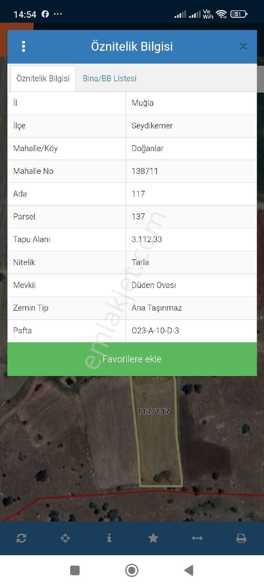 ✅muğla Seydikemer✅doğanlarda ✅satılık 3.112m2 Tarla✅sulama Suyu Var - Görsel 9