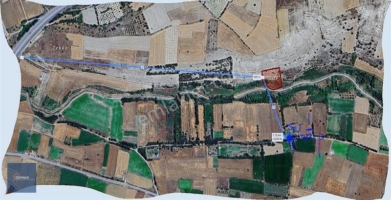 Özpınar ,dan Tol Satılık Sulu Tarla 4400 M2 Anayola 1 Km. - Görsel 6