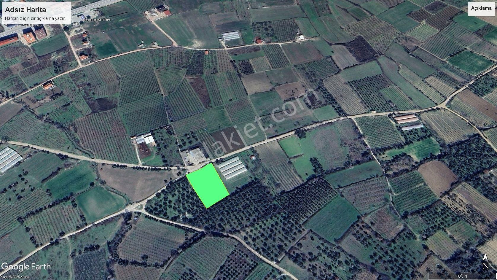 Çanakkale Lapseki Çardak Satılık Tarla