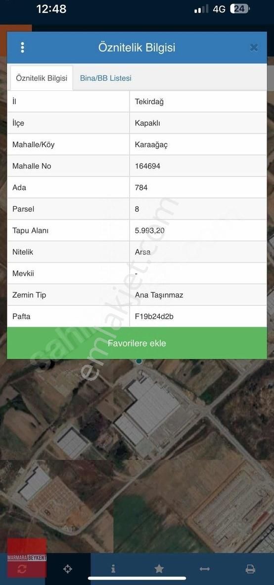 Geleceğe Yatırım Fabrıka Arsasından Hısse 273 Metre² - Görsel 10