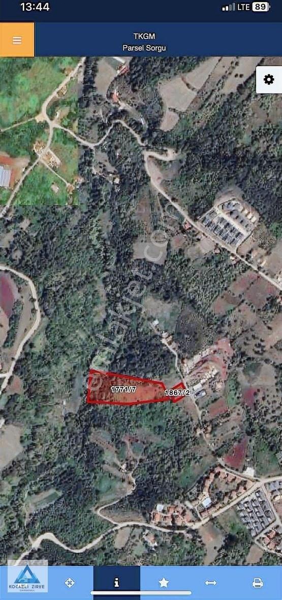 Başiskele Nin İncisi Olan Bahceçik Te Yatırımlık Arsa - Görsel 2