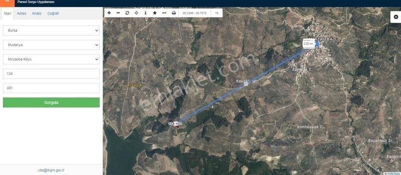 Mudanya Mirzaoba Da Satılık Hobi Bahçesi - Görsel 3