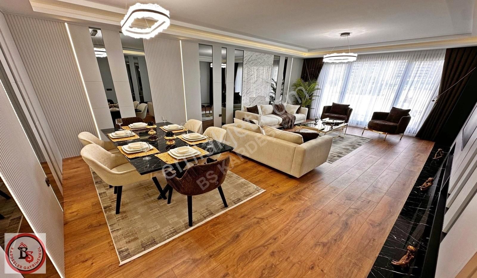 Ovacık'ta Merkezi Yerde 5+1 Yemek Odalı Lüks Yapılı Daireler - Görsel 26