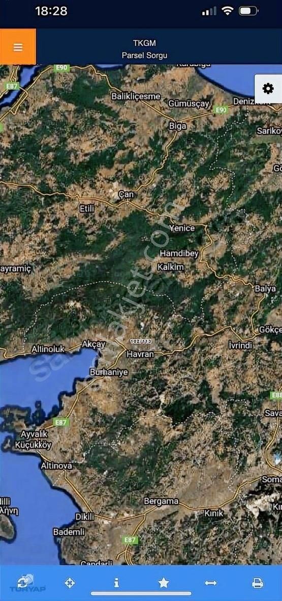 Tepeoba Mah 3.463. M2 Satılık Zeytinlik - Görsel 4