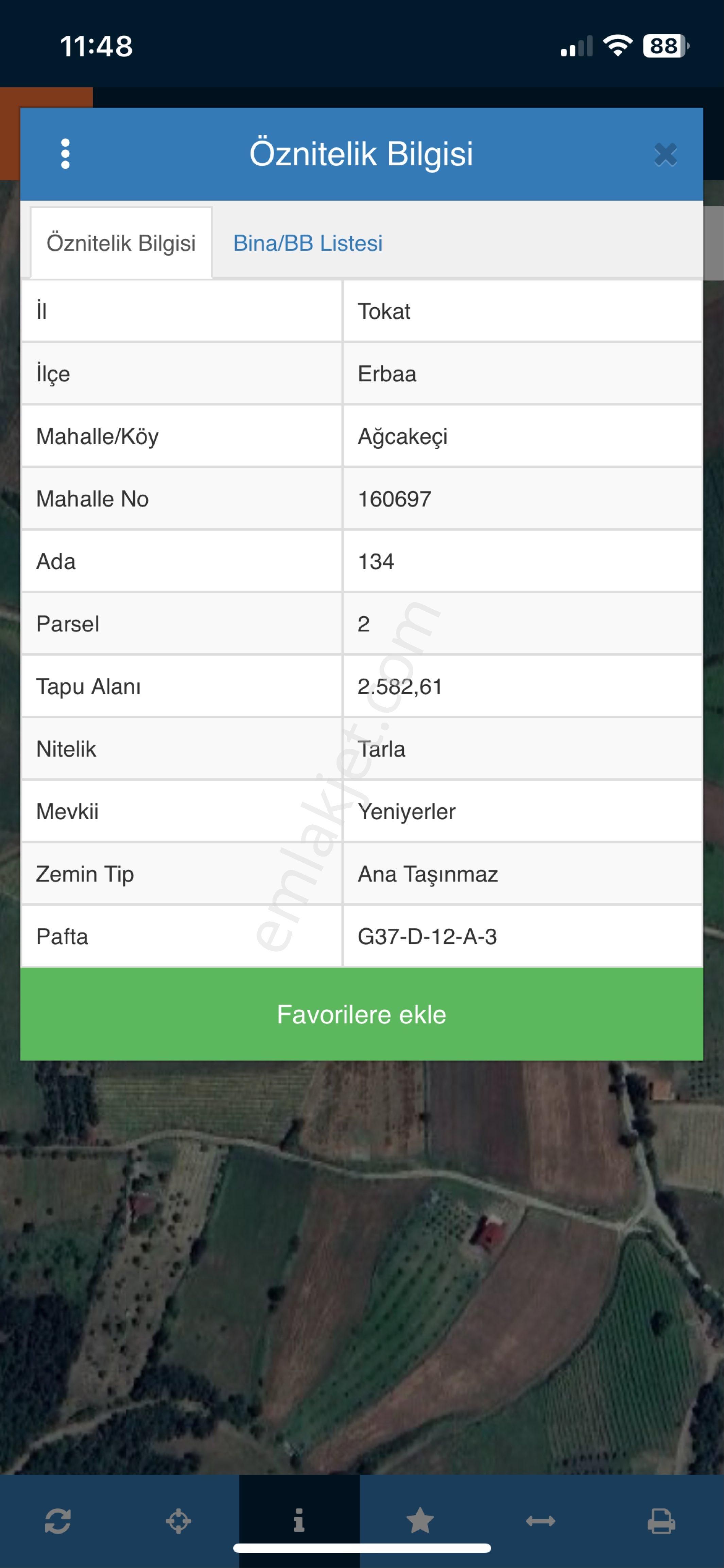 Yatırımlık Satılık Tarla Yol,elektrik,su Mevcut - Görsel 7
