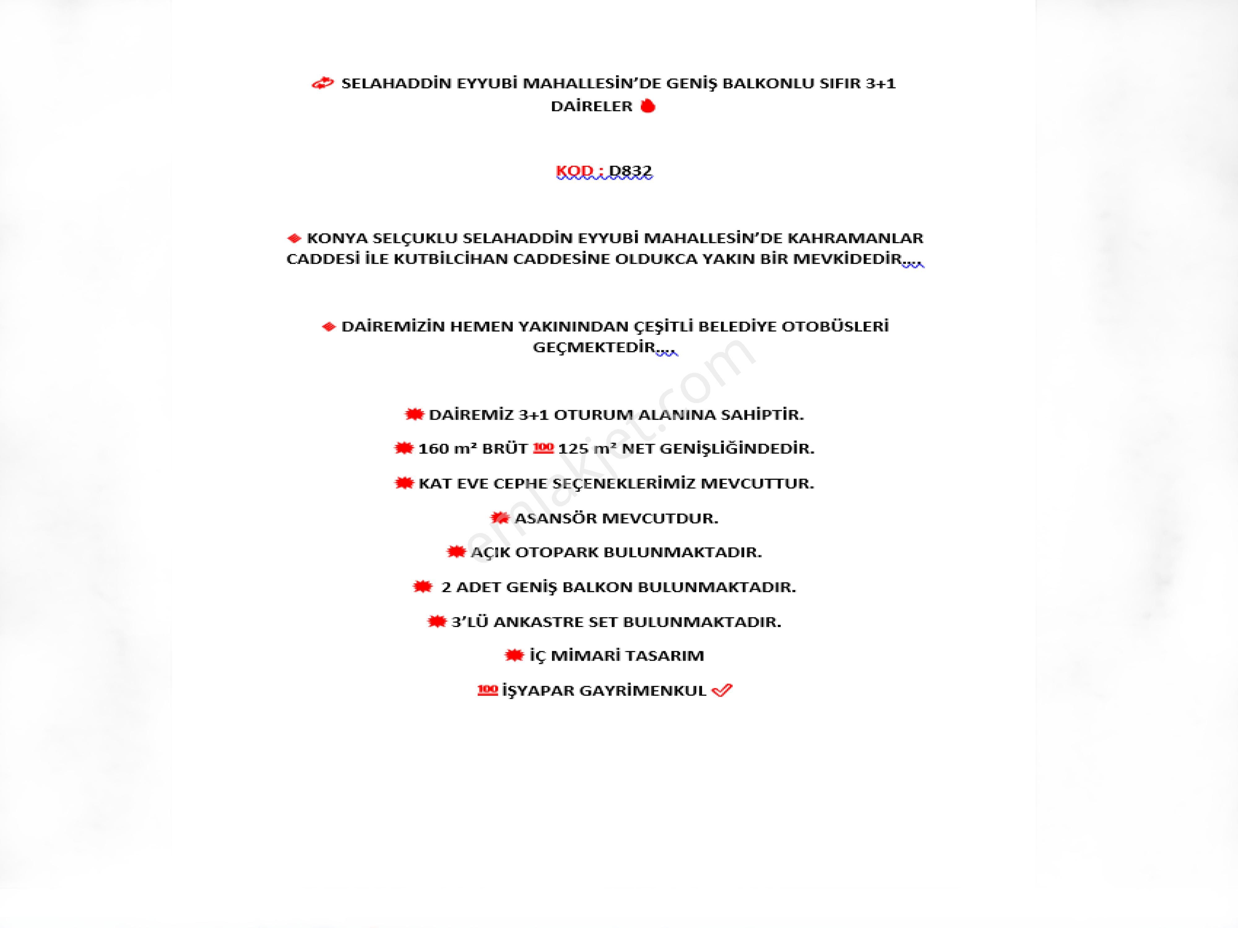 💫 Selahaddin Eyyubi Mahallesin’de Geniş Balkonlu Sıfır 3+1 Daireler 🔥 - Görsel 10