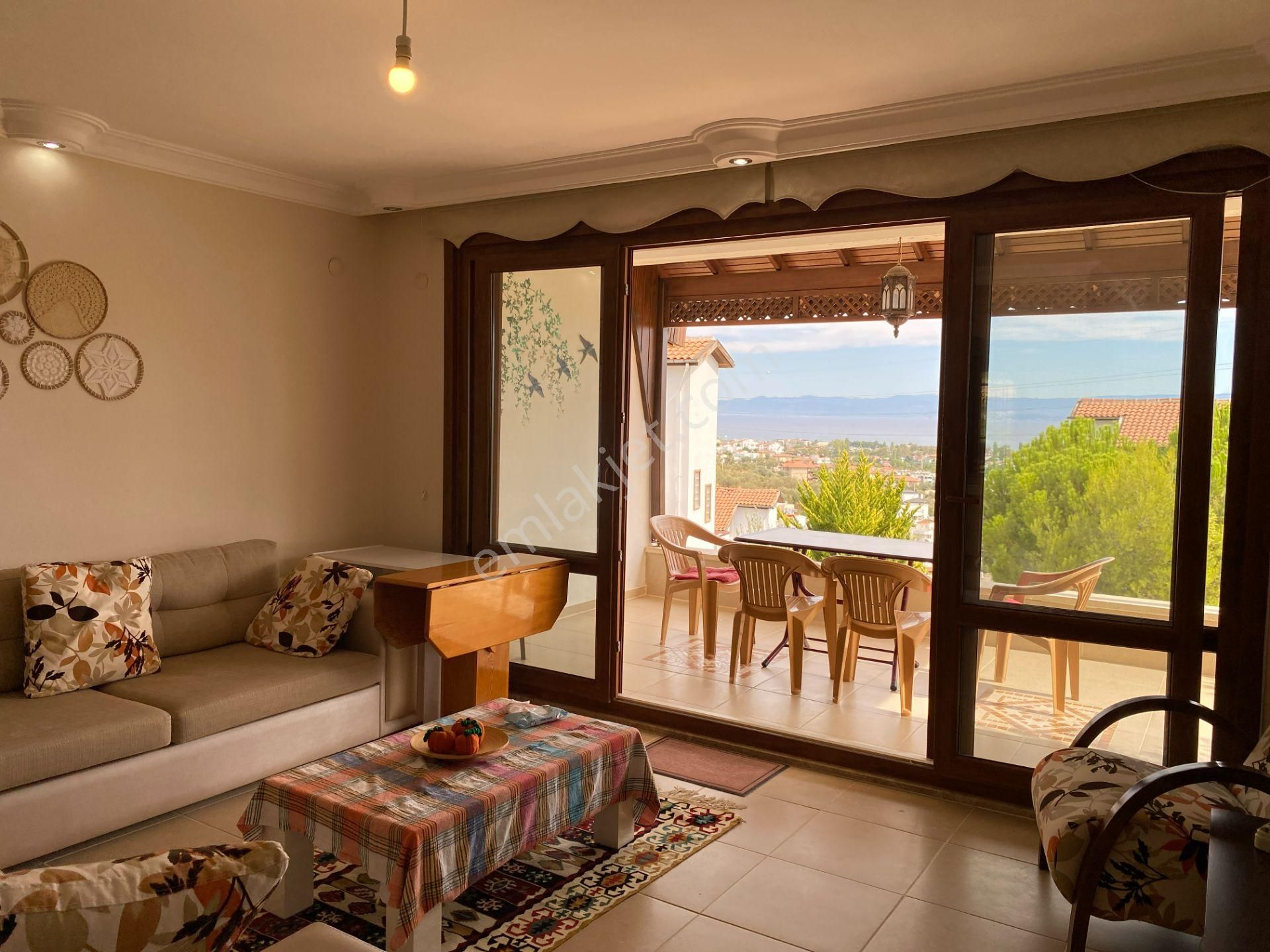 Küçükkuyu Mıhlı'da Dağ Ve Deniz Manzaralı 5+1 Satılık Villa - Görsel 23