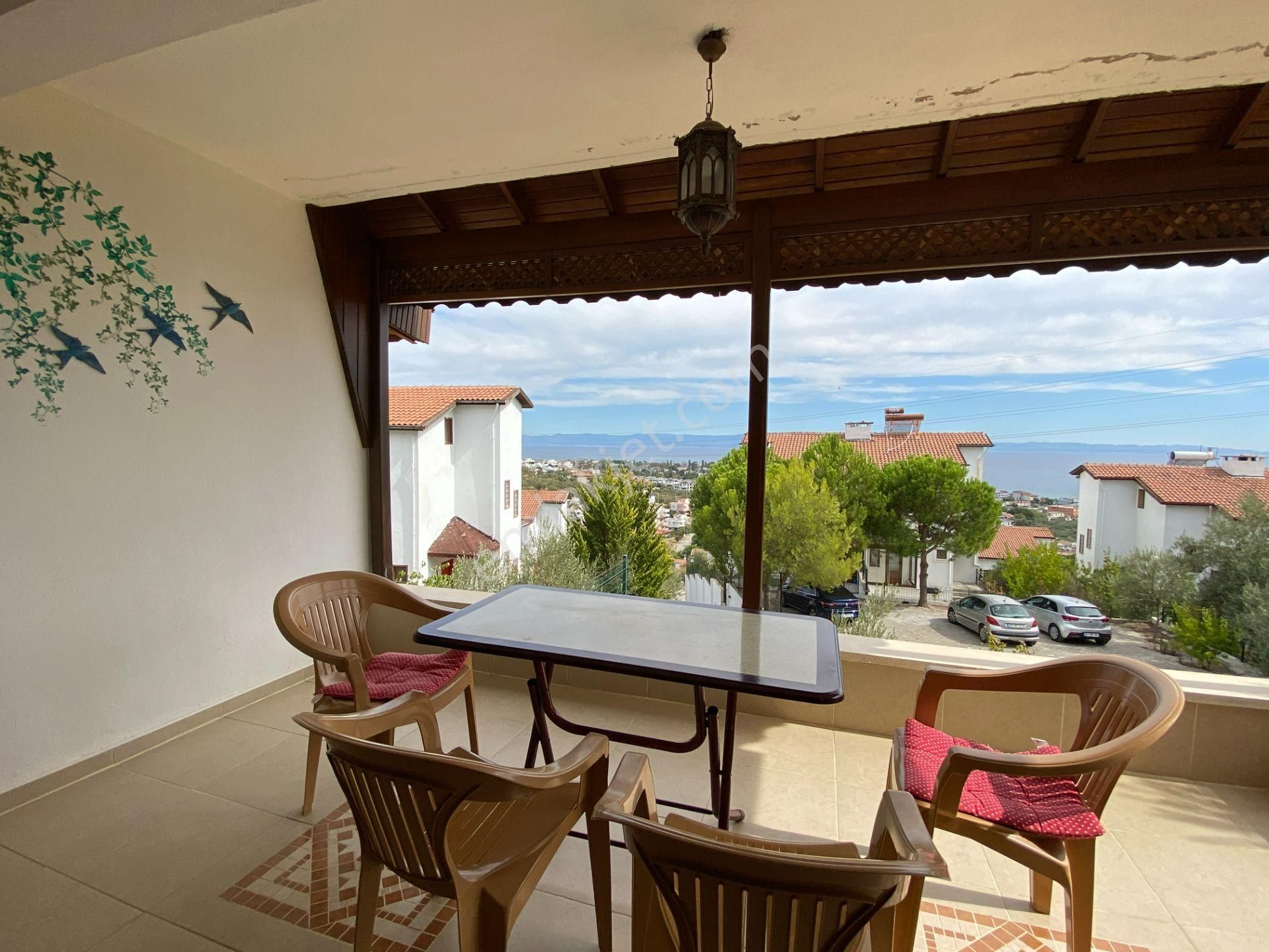 Küçükkuyu Mıhlı'da Dağ Ve Deniz Manzaralı 5+1 Satılık Villa - Görsel 27