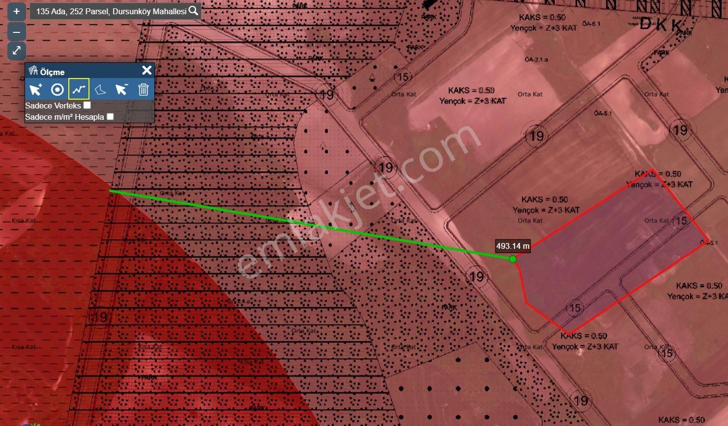Yatırımlık, Biri 400 Diğeri 200 M2 Hisseli Arsalar - Görsel 6