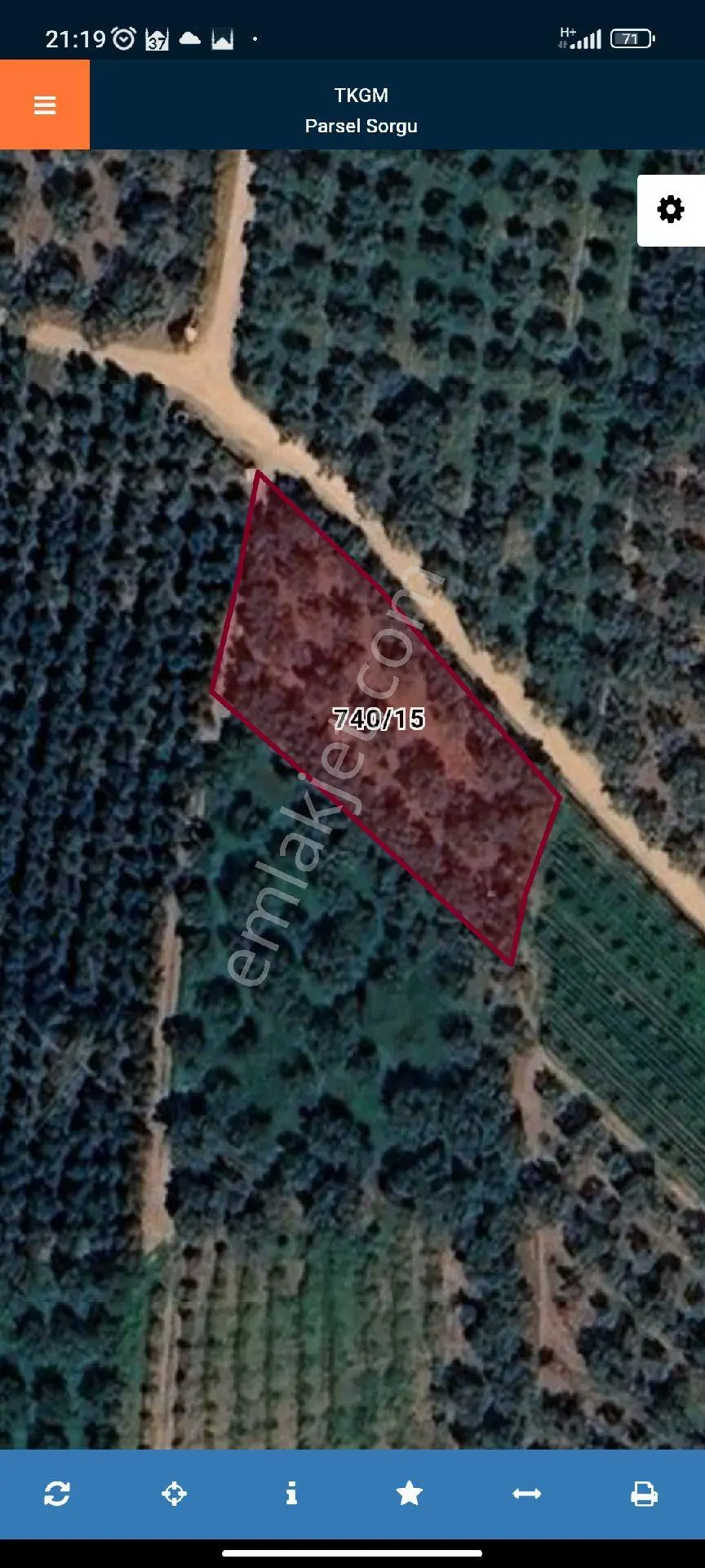 İznikte Sahibinden Satılık 1162 Metre Zeytinlik