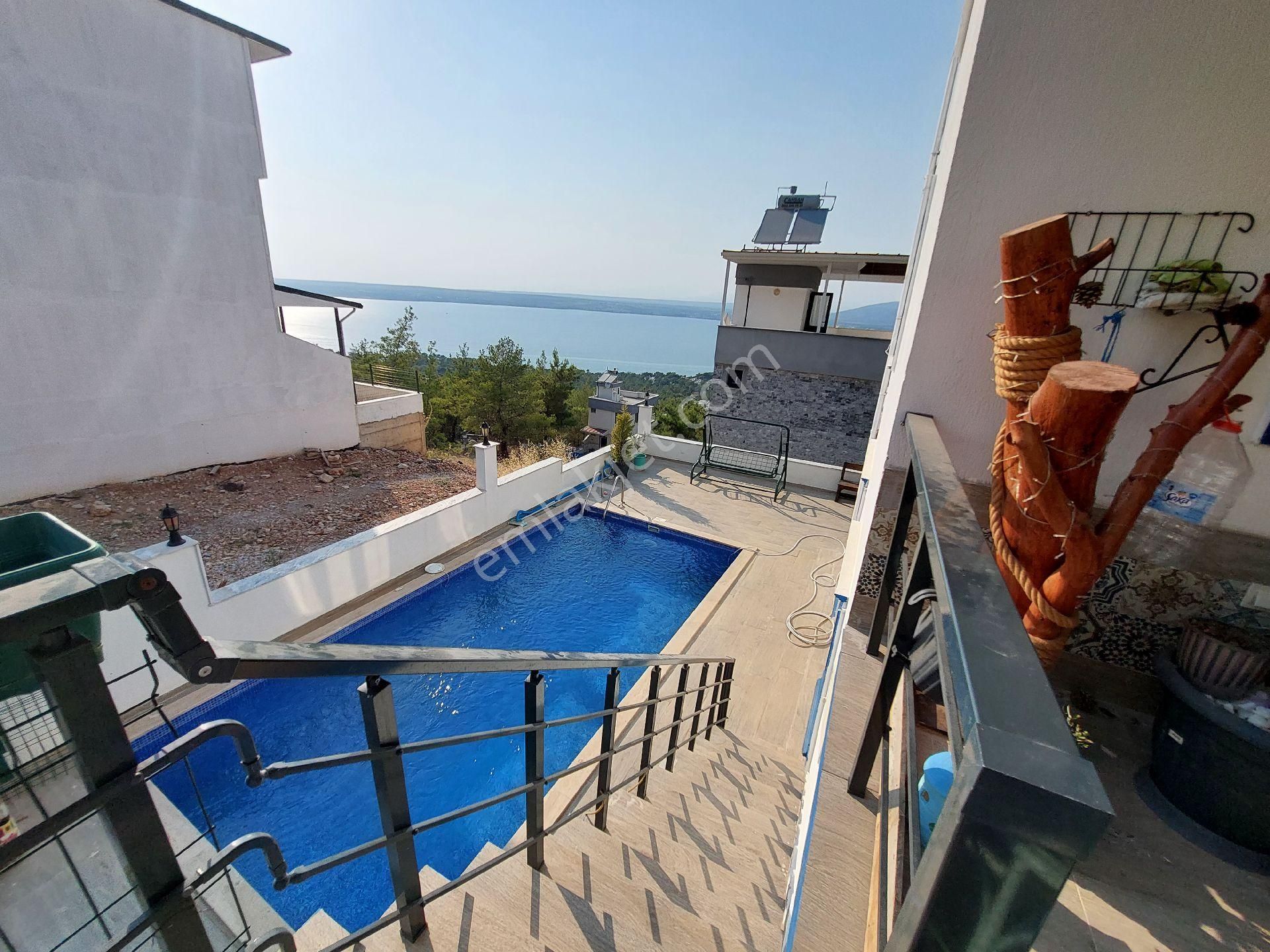 Acil !muhteşem Panoramik Manzaralı Havuzlu Vi - Görsel 15