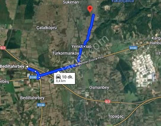 Hendek-sofular Köyünde Asfalt Yola 30 Mt Cepheli 7.038 M2 Tarla - Görsel 6