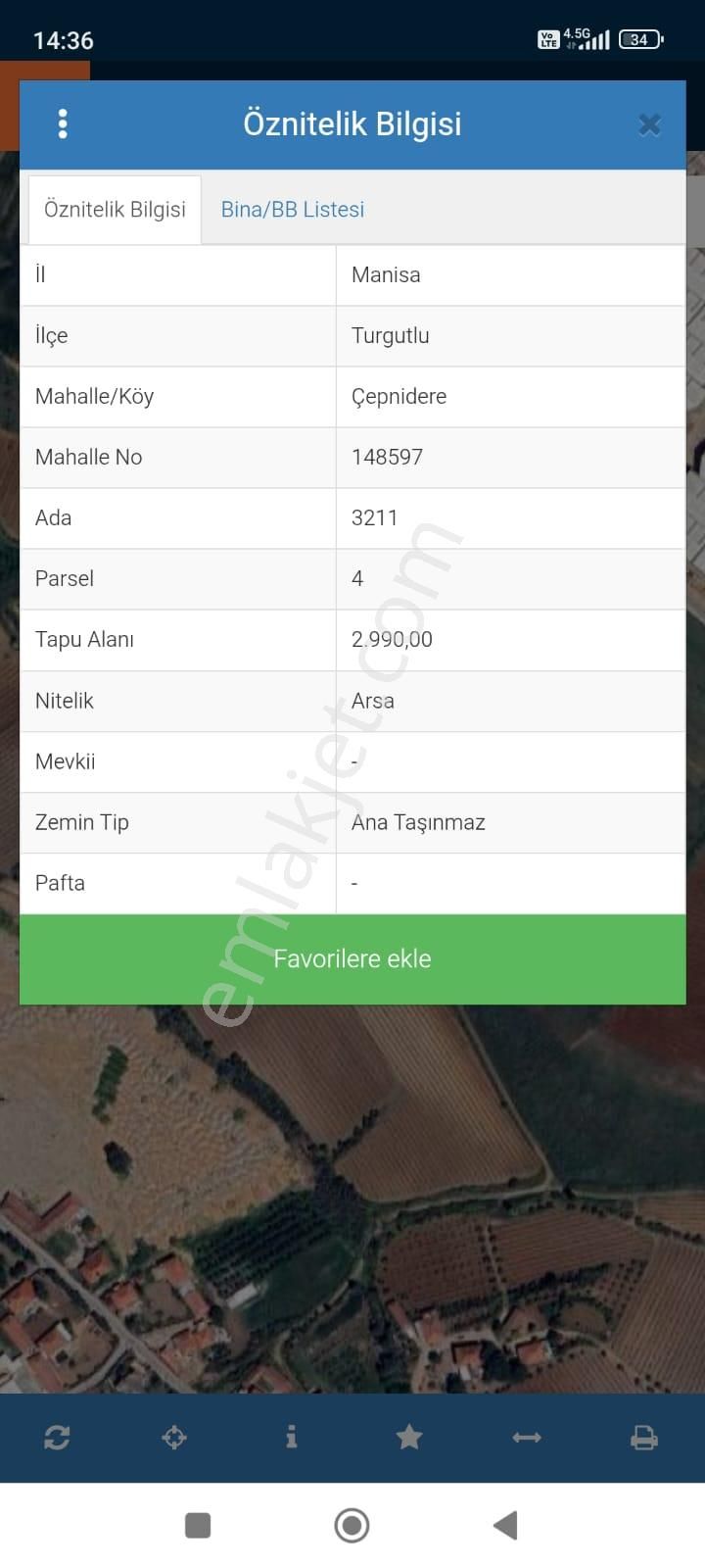 Manisa Turgutlu Çepnidere’de %50 Sanayi İmarlı Kaçırılmayacak Arsa! - Görsel 2