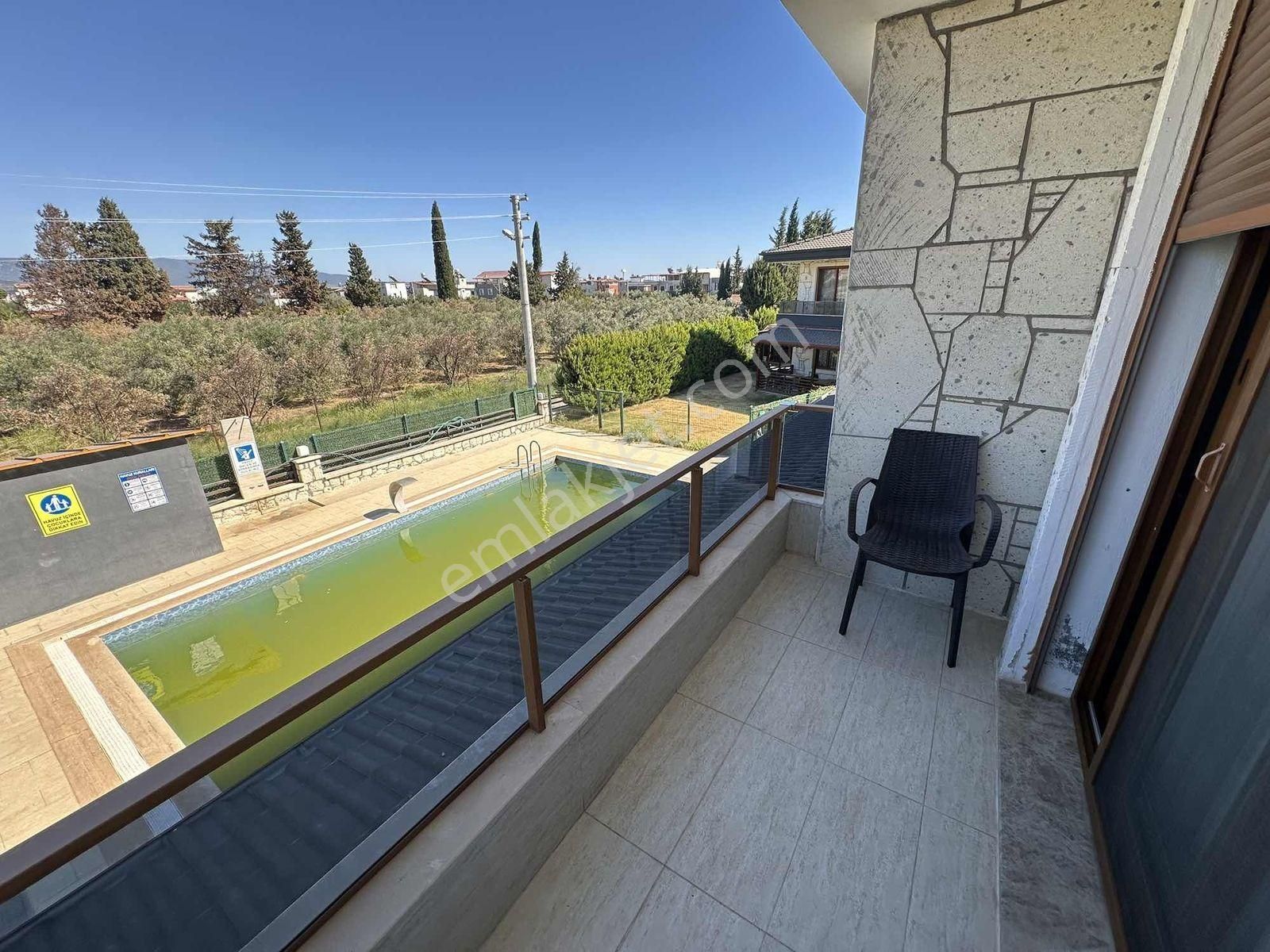 İzmir Seferihisar Doğanbey De Satılık 3+1 Yazlık Villa Havuzlu - Görsel 30