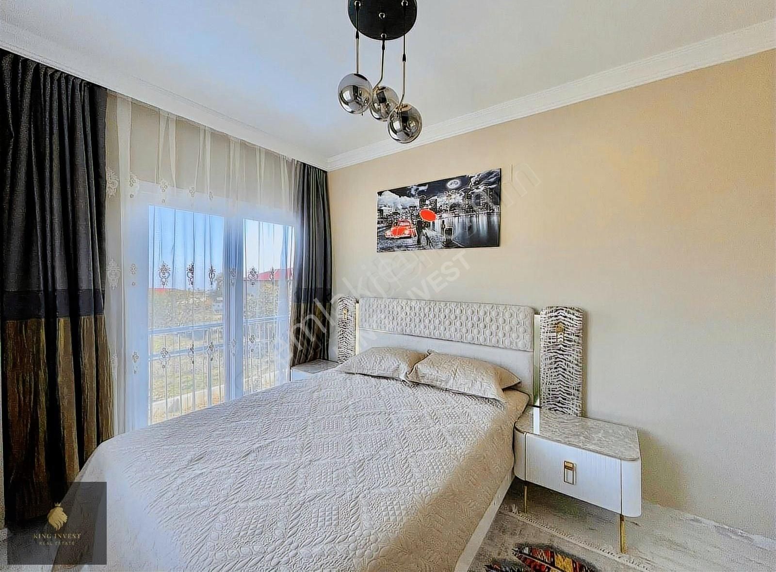 King'den 3 Katlı Full Eşyalı Lux 3+1 Villa - Görsel 14