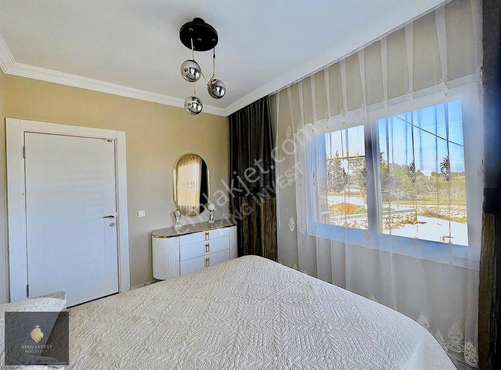 King'den 3 Katlı Full Eşyalı Lux 3+1 Villa - Görsel 32