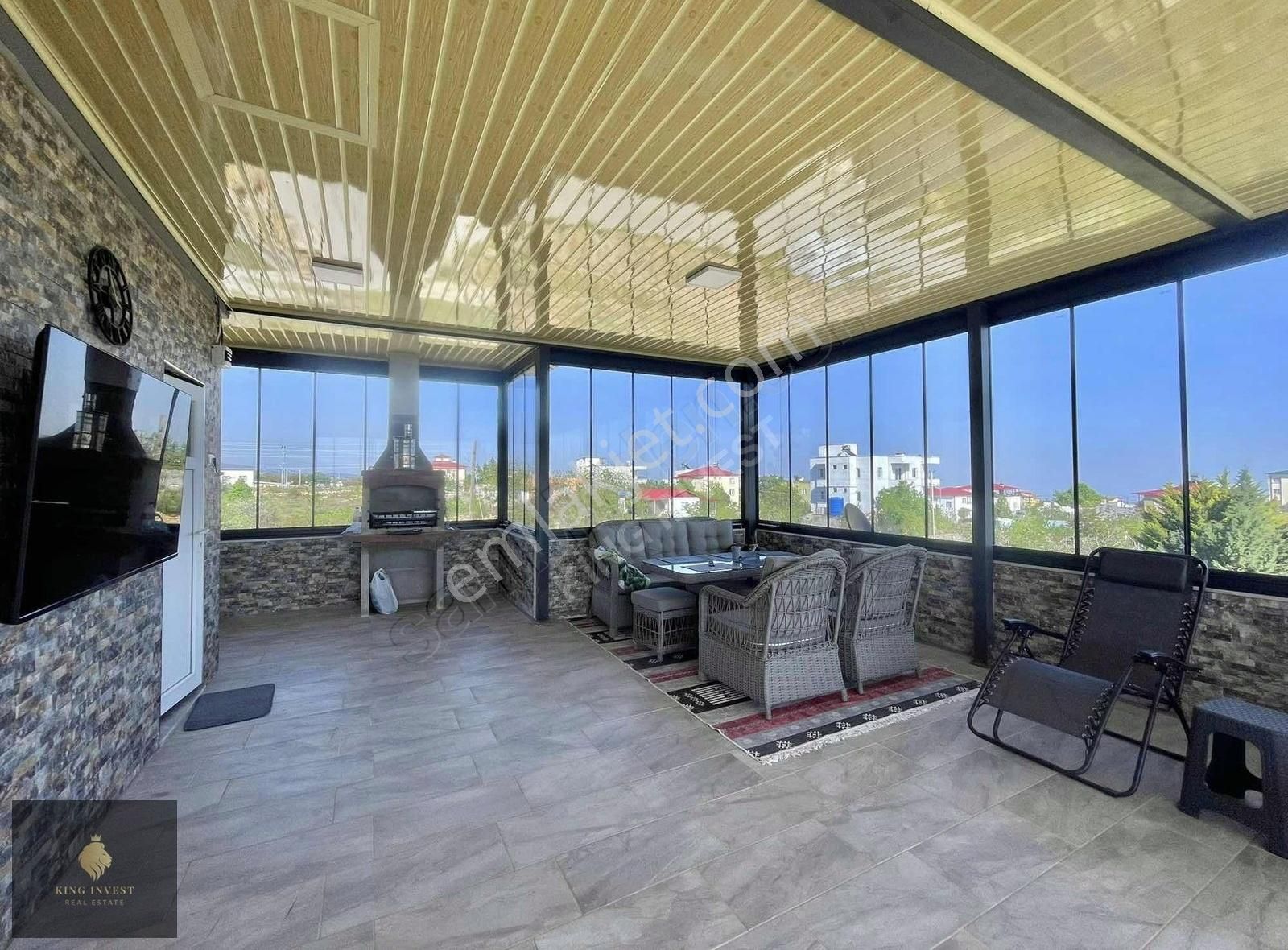 King'den 3 Katlı Full Eşyalı Lux 3+1 Villa - Görsel 21