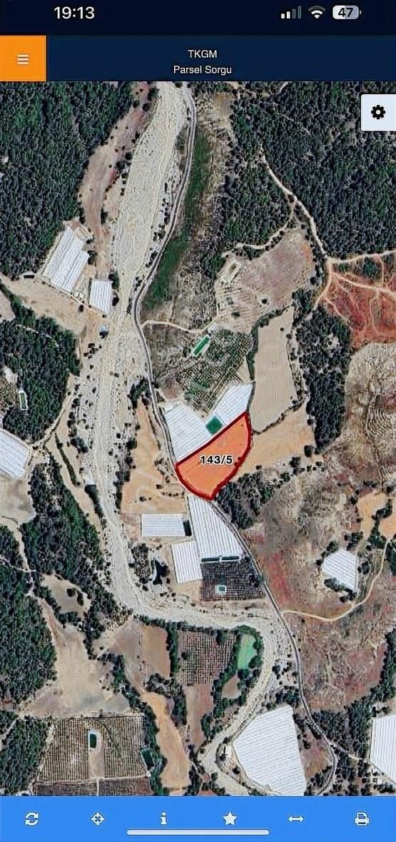 Saha' Dan Kaş Dirgenlerde Tek Tapu 13.433 Mt2 Satılık Tarla - Görsel 3