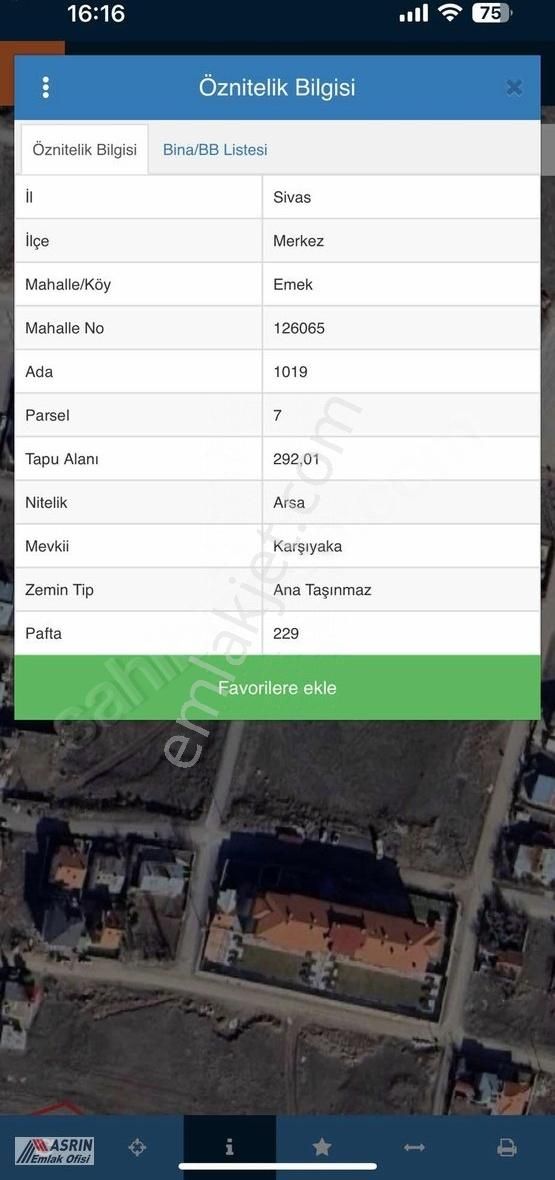 Asrın Emlak'tan Karşıyaka Mh.satılık 292 Mt Köşe Parsel Arsa - Görsel 4