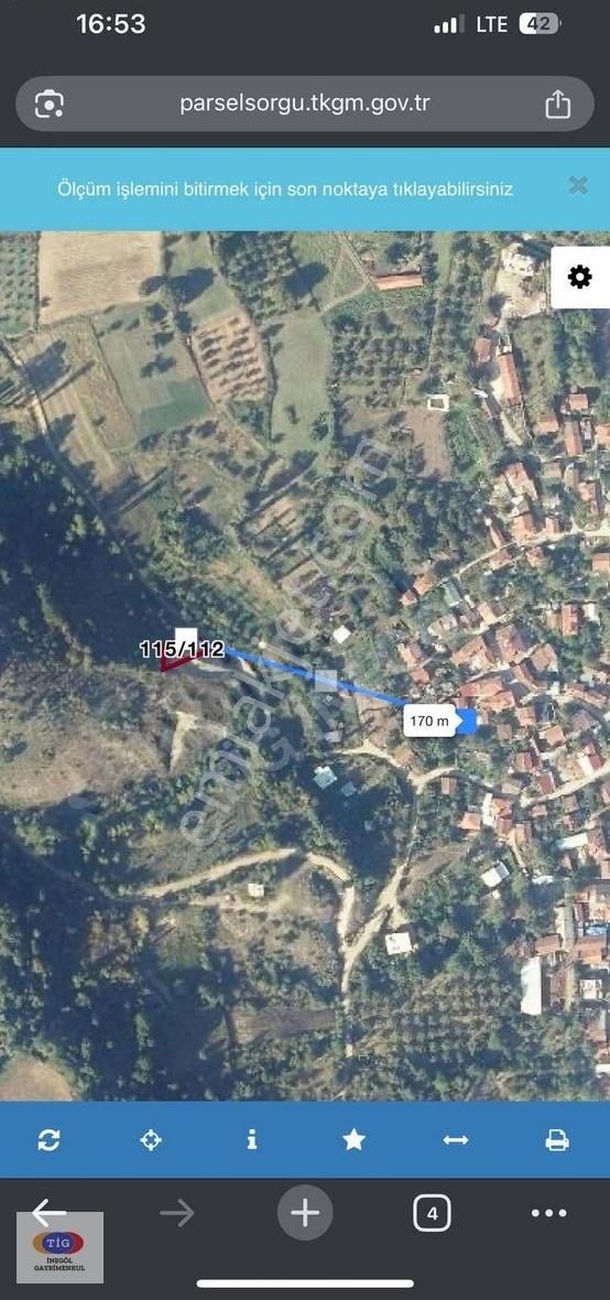 Tig'den Gündüzlü'de Satılık 300 M2 Arsa