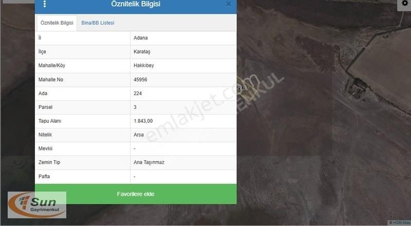 Sun Gayrimenkul'den Adana Karataş Hakkıbey'de 180m2 Satılık Arsa - Görsel 17