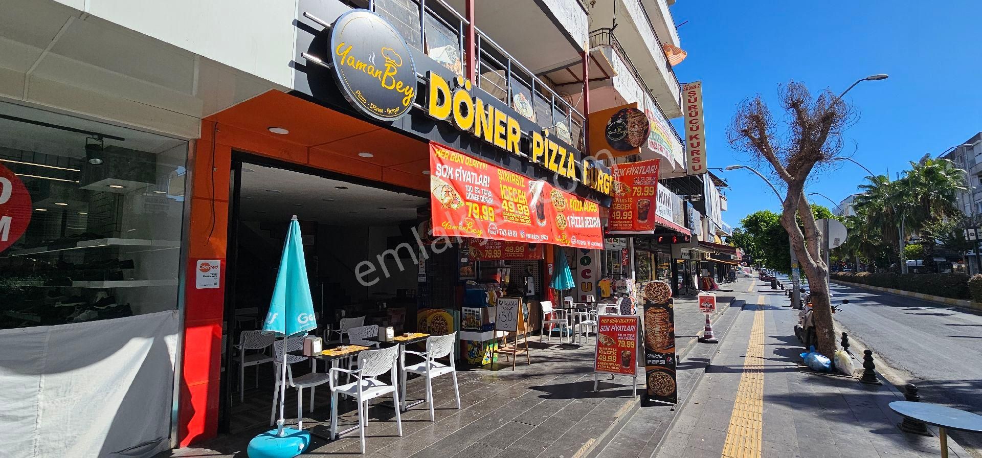 Manavgat Merkezde Eksiksiz Malzemeleri İle Fast Food Restaurant. - Görsel 6