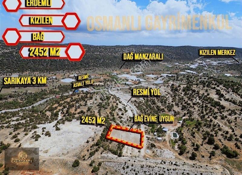 Erdemli Kızılen Köyün De Satılık 2452 M2 İmarlı Arsa - Görsel 8
