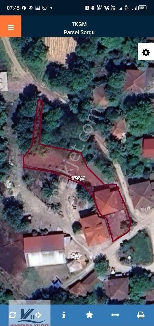 Kandıra Kanatlar Köy İçinde 950 M2 Arsa 0.40 İmarlı 150 M2 Bodrum Ve 2+ 1 90 M2 Ev 30! M2 Teraslı - Görsel 14