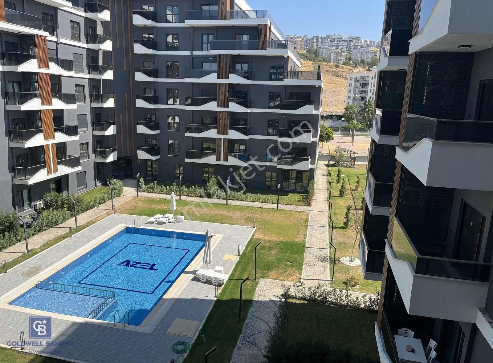 Çiğli Azel Delux Sitesi Havuz Cephe Satılık 2+1 Sıfır Daire - Görsel 30
