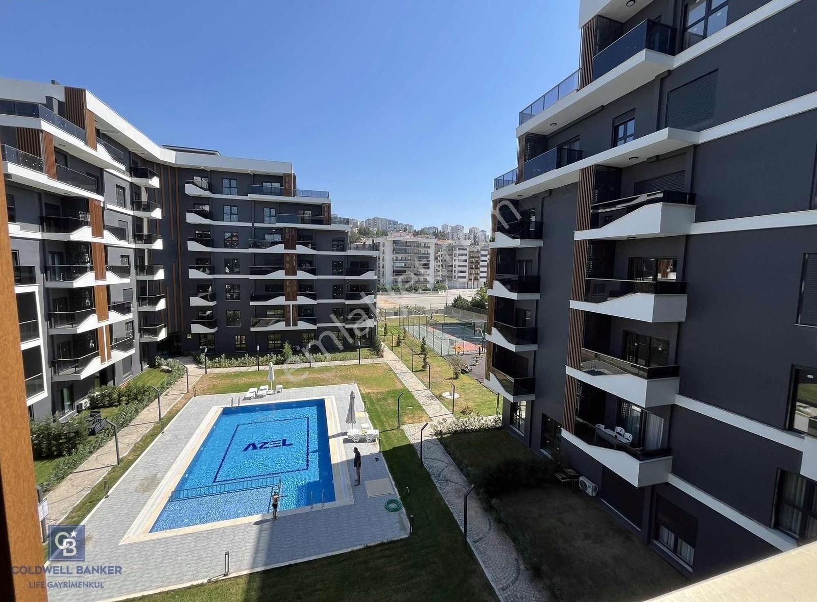 Çiğli Azel Delux Sitesi Havuz Cephe Satılık 2+1 Sıfır Daire - Görsel 8
