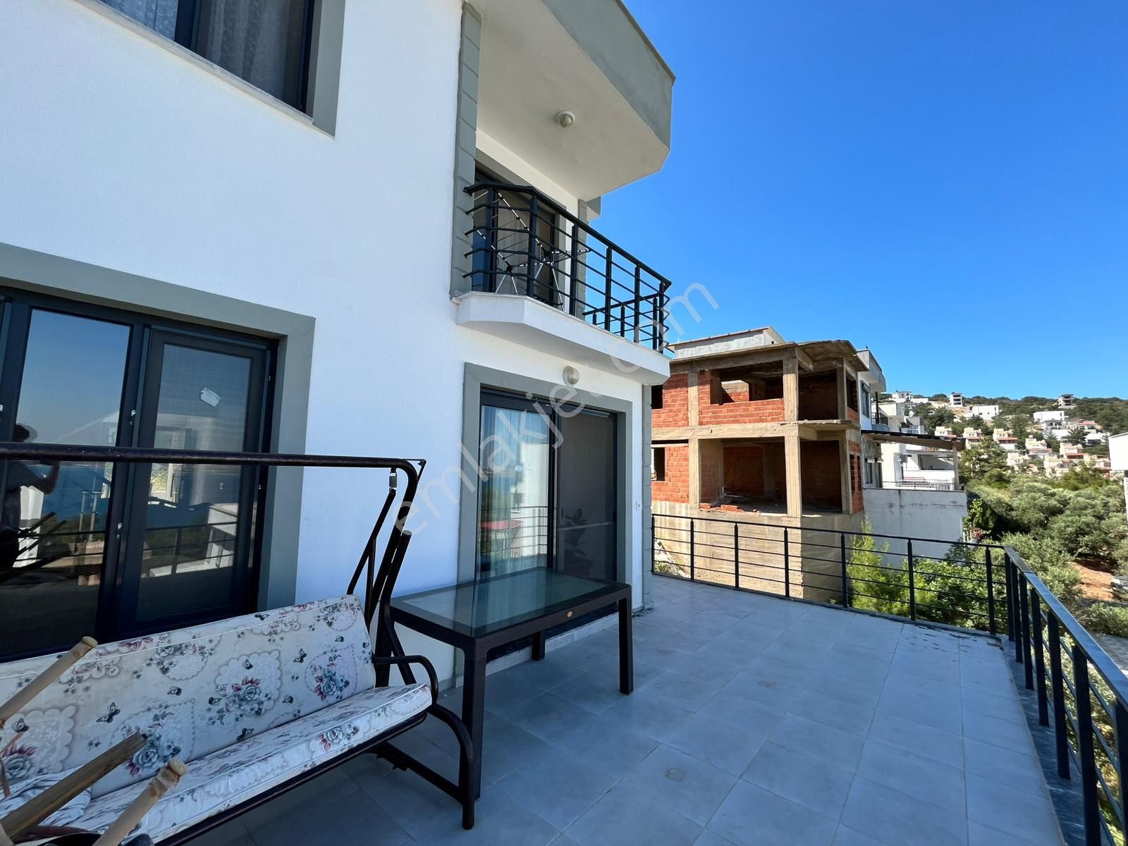 Akbükde Deniz Manzaralı 5+1 Kelepir İkiz Villa - Görsel 12