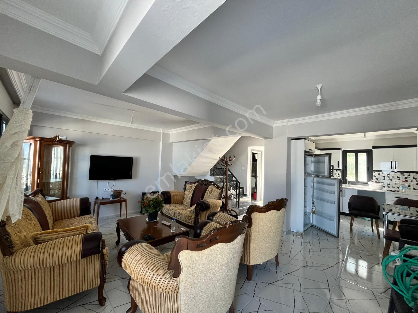 Akbükde Deniz Manzaralı 5+1 Kelepir İkiz Villa - Görsel 14