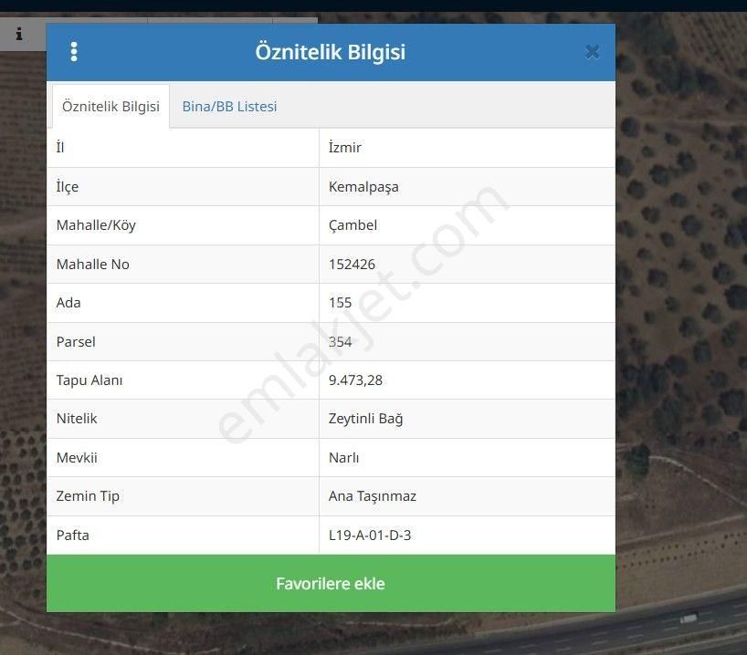 Kemalpaşa Çambel'de Yola Yakın Manz. Yatırımlık Satılık Arazi - Görsel 11