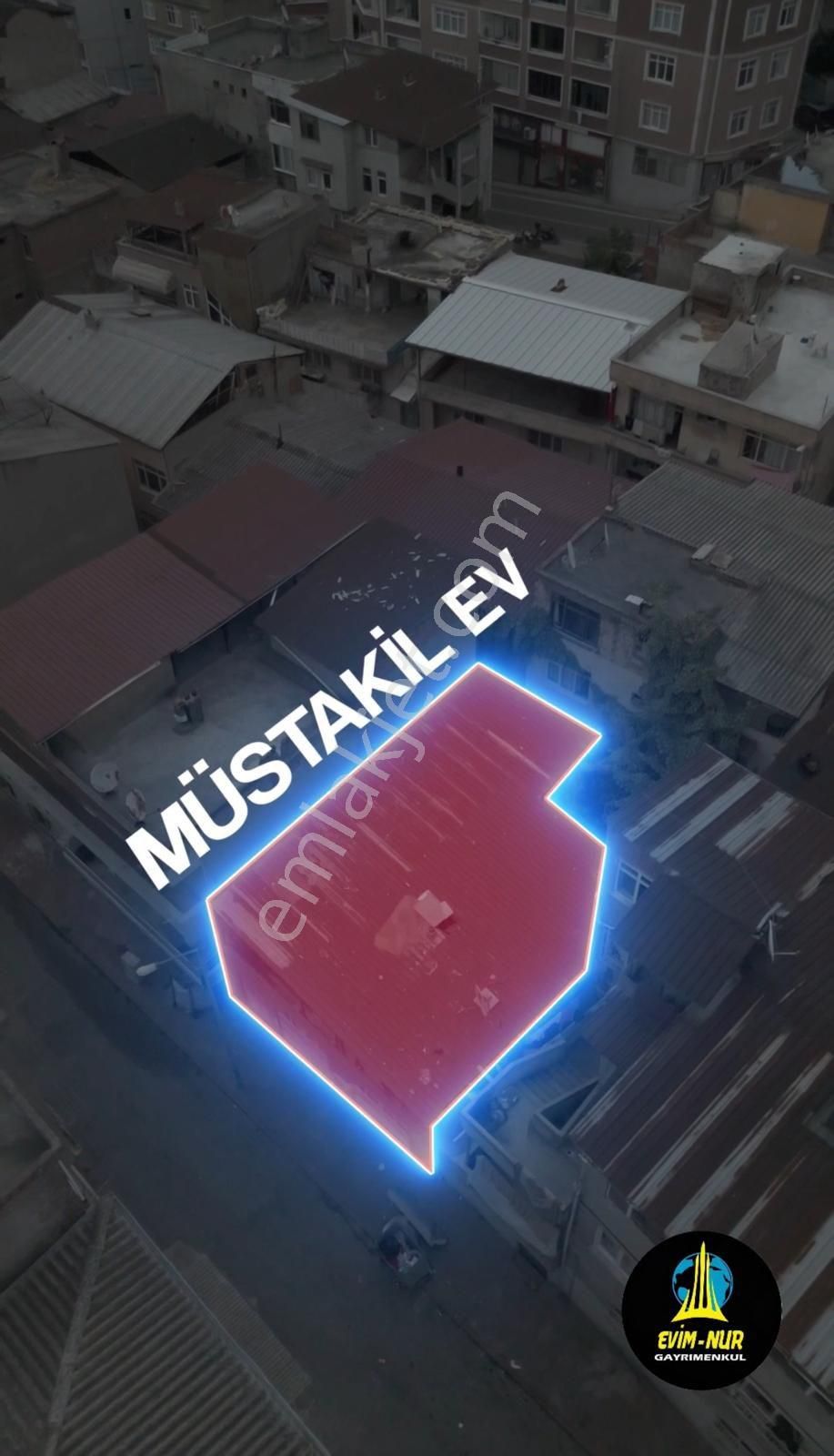 Evim-nur'dan İlyasköy Mah 130m2 Arsa İçerisinde Tek Katlı Komple Satılık Bina